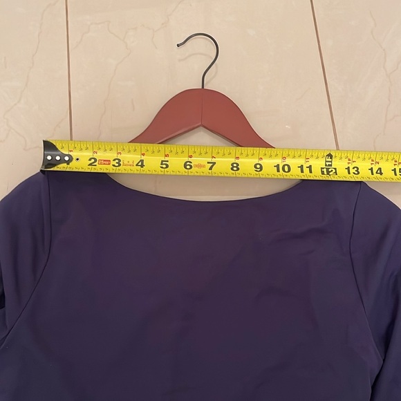 NWT Soft Surroundings Womens Cassandra Midi Dress Sz XS Blue Long Sleeve Pleated - Picture 14 of 15